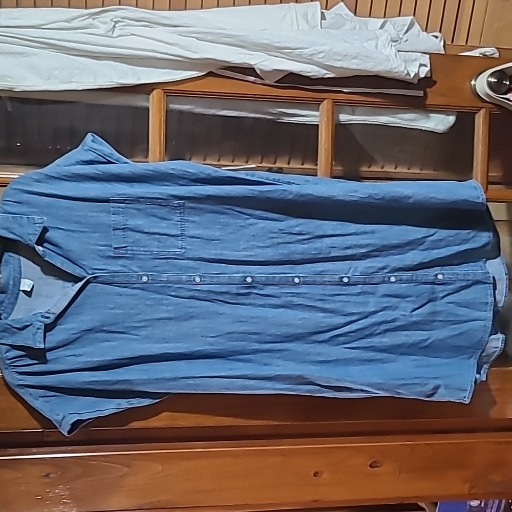 Denim dress